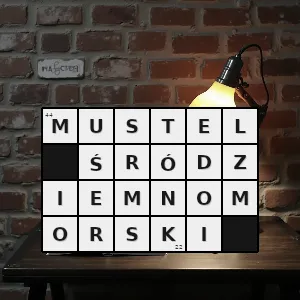 Hasło krzyżówkowe mustel psi - mustel śródziemnomorski – rozwiązanie, synonimy, podpowiedzi i definicje krzyżówkowe